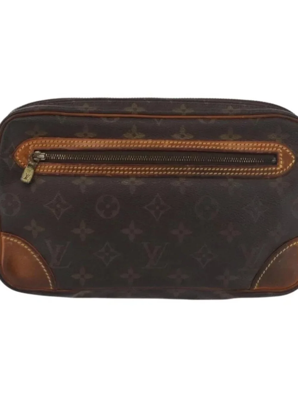 LOUIS VUITTON Monogram Marly Dragonne GM Clutch Bag M51825 LV Auth BA10933